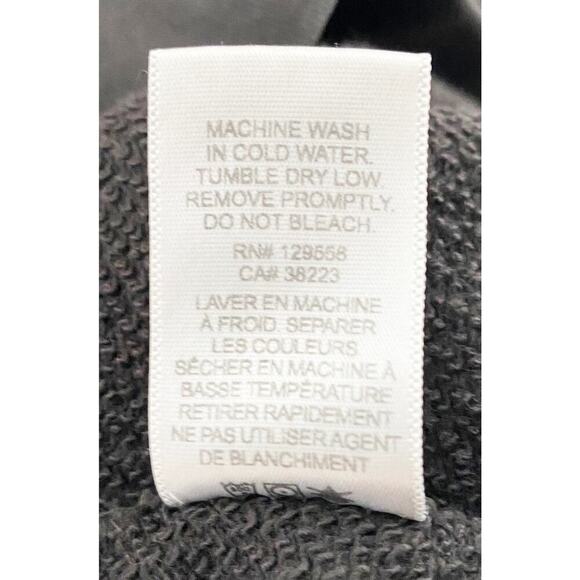 Sol Angeles X Anthropologie Women's Chic Graphic Sweatshirt Lagenlook Gray - Picture 8 of 8